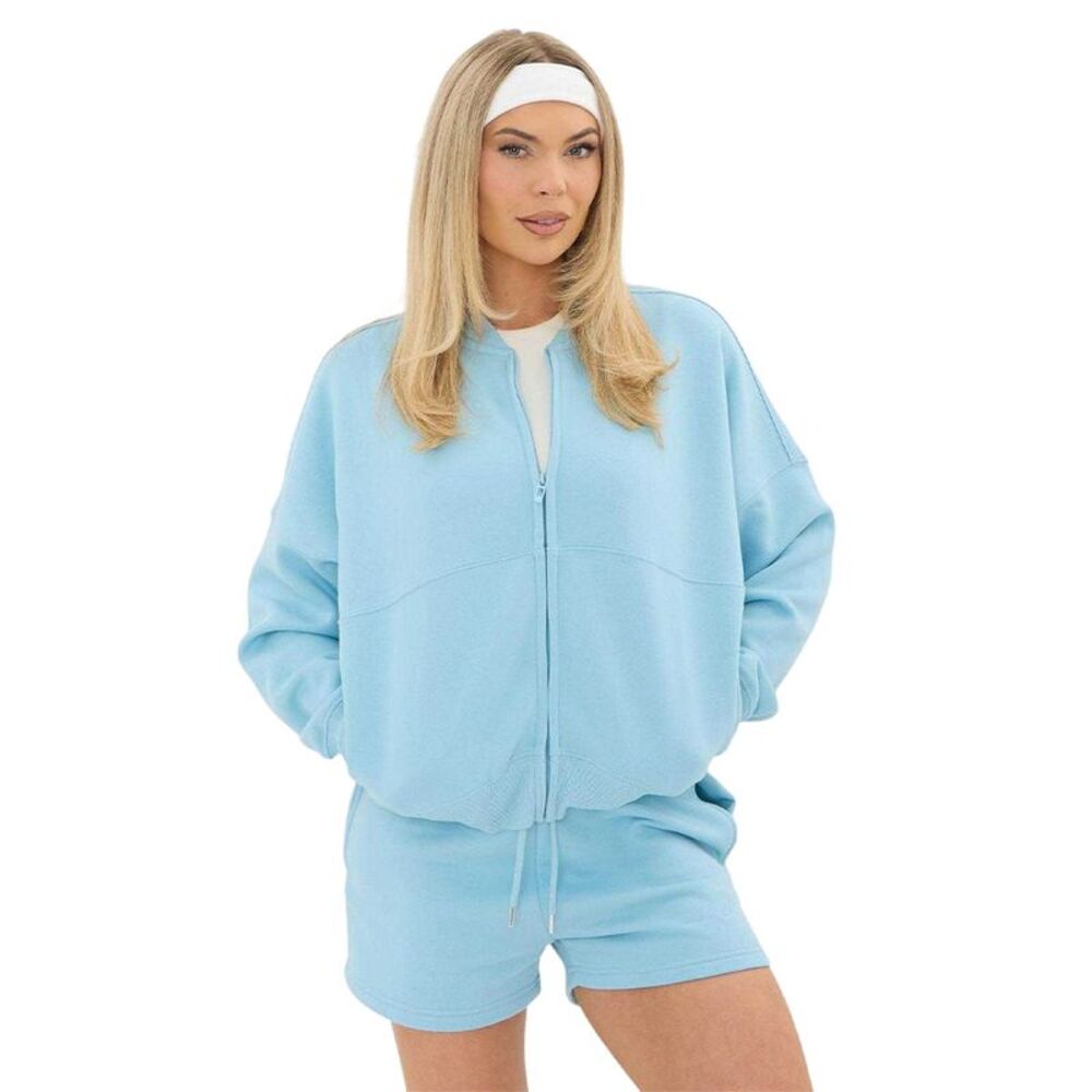 I Saw It First Womens/Ladies Standard Bomber Jacket / Blue